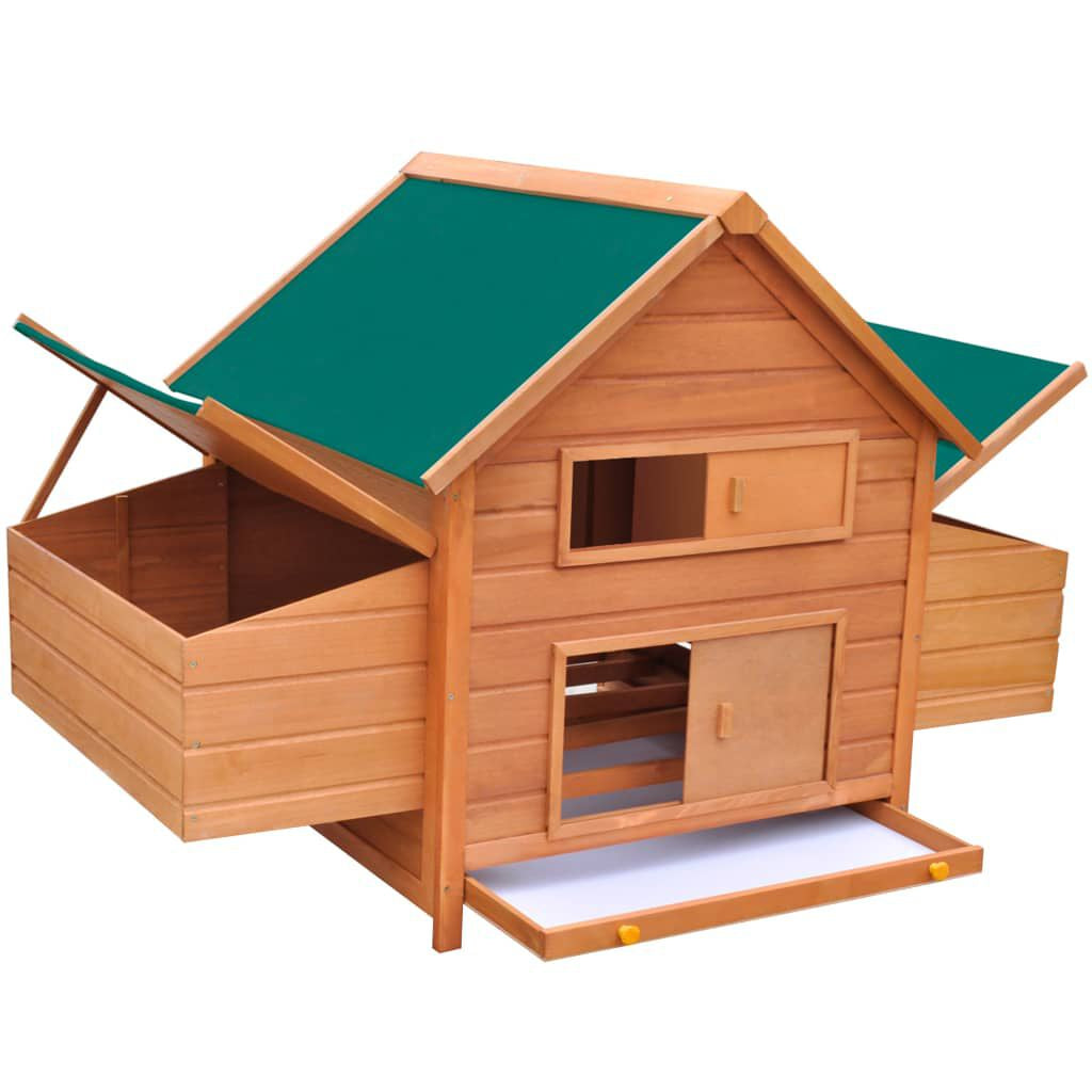 Chicken Coop Wood 157X97X110 Cm