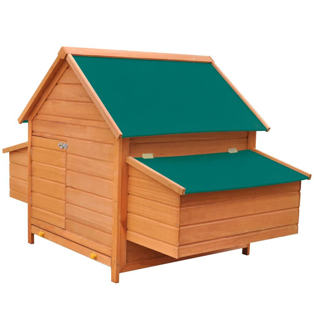 Chicken Coop Wood 157X97X110 Cm