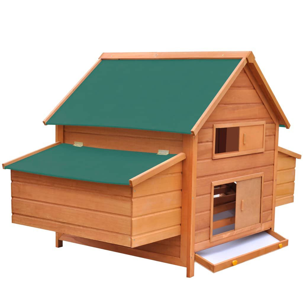 Chicken Coop Wood 157X97X110 Cm