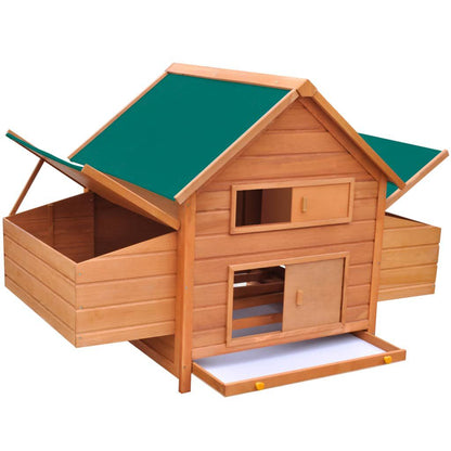 Chicken Coop Wood 157X97X110 Cm